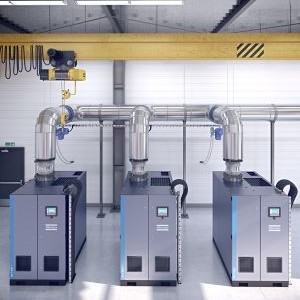 Low Pressure Oil Free Screw Blowers